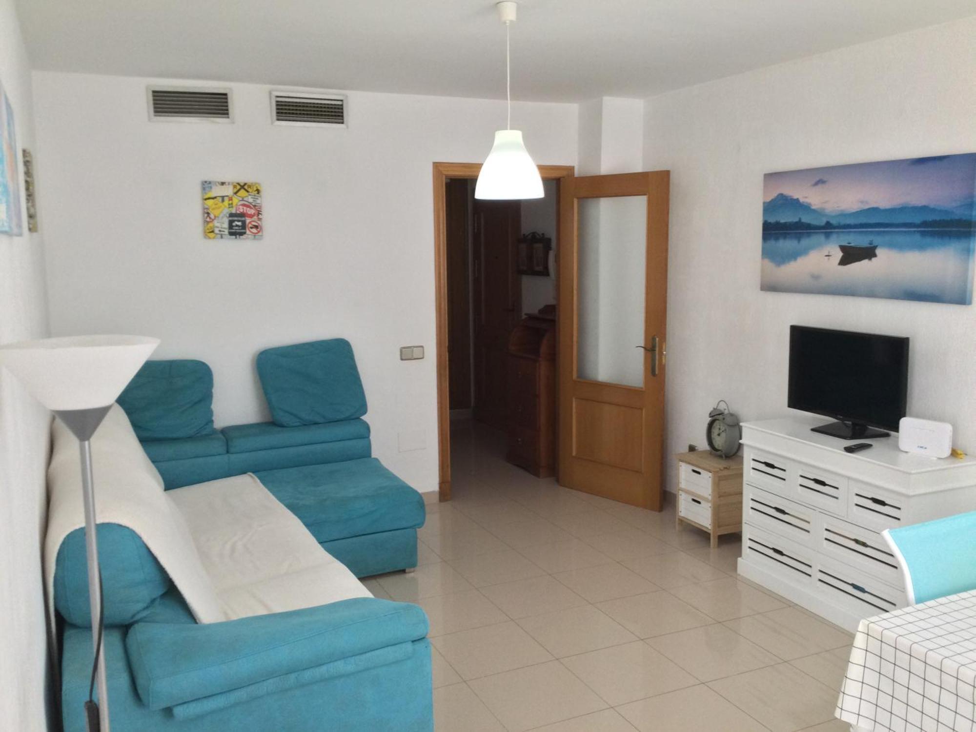 Apartamento La Perla Azul Playa - Terraza Al Sol Roquetas de Mar Habitación foto