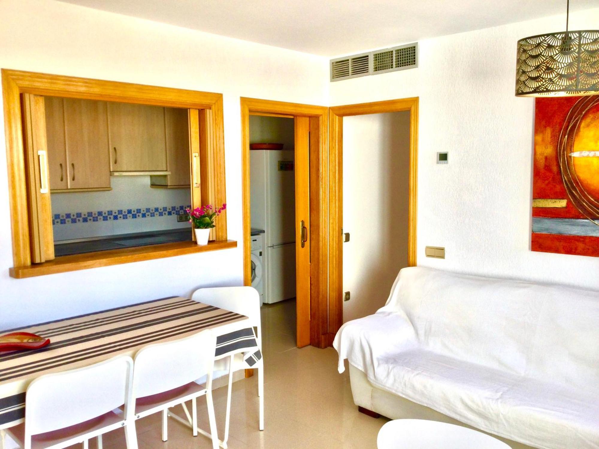 Apartamento La Perla Azul Playa - Terraza Al Sol Roquetas de Mar Habitación foto